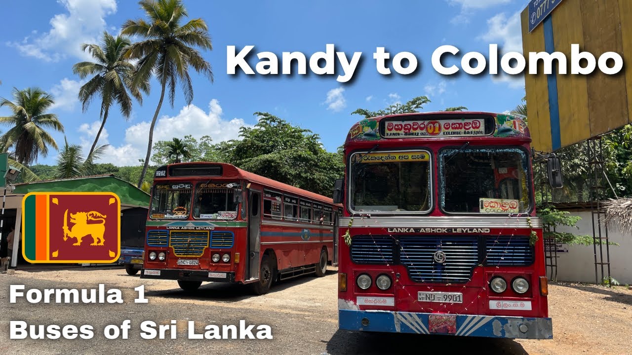 Kandy to Colombo Bus Journey | Sri Lanka Government Bus | Cheap and Best Service
