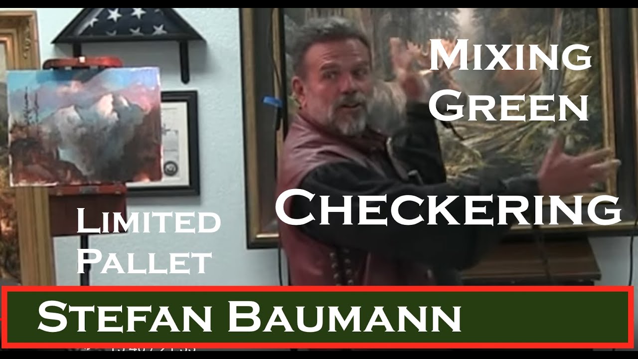Checkering - Mixing Green and Limited Pallet  What Artist Should Know