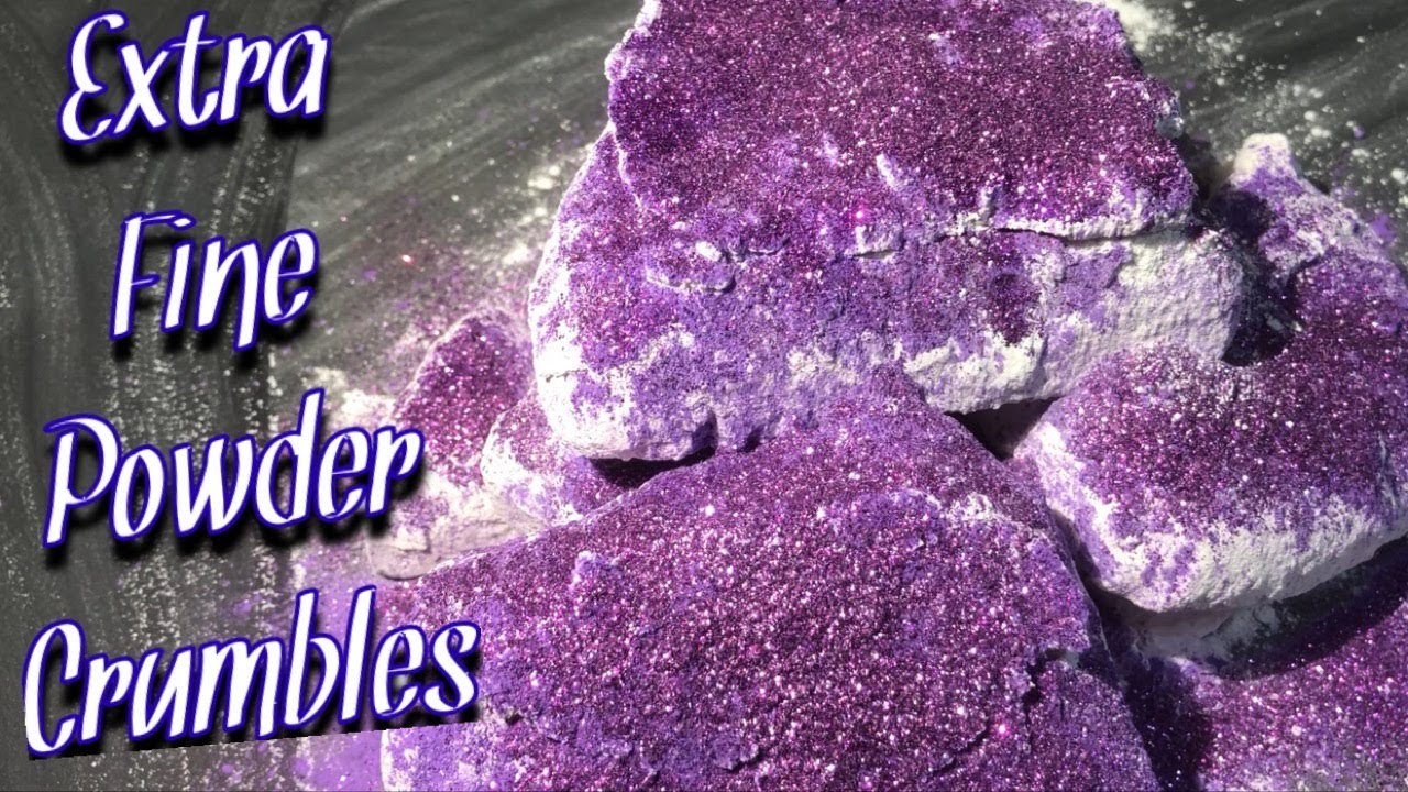Satisfying : ASMR : Extra Fine Powder Crumbles : Sleep Aid : Break Time