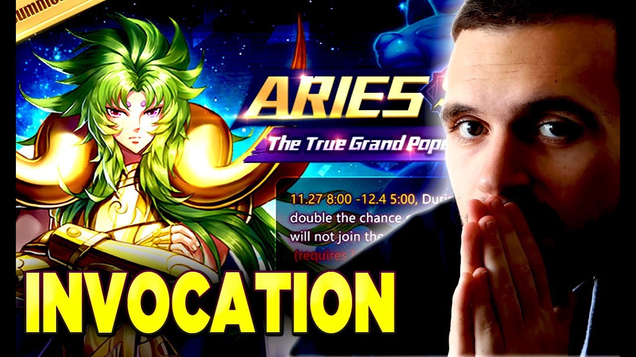 INVOCATION SHION ! VRAIMENT ?! SAINT SEIYA AWAKENING