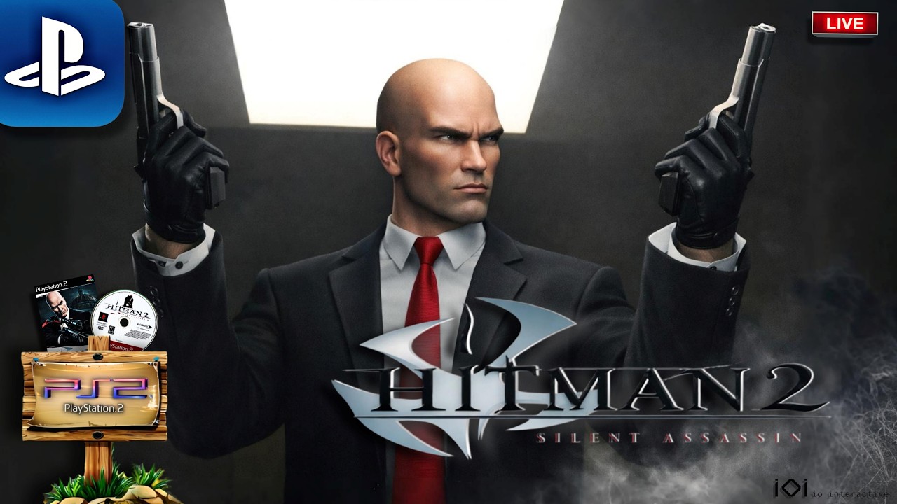 Hitman 2: Silent Assassin [2002] || 2nd- Part 🤖 || Live Stream 🔴 ||  IO Interactive 🎥