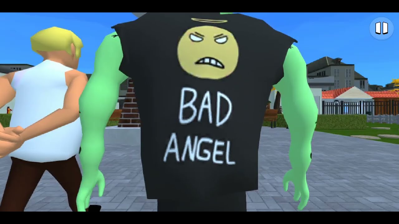 Menyelesaikan chapter 3 dari bakso simulator ternyata ketua gang Bad angel kakaknya napos