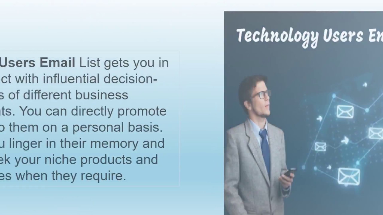 Technology Users Email List | Technology Users Mailing List #technology #users #email #mailing #list