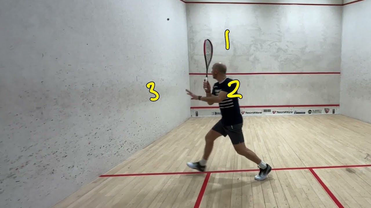 Squash Tips: Backhand Volley BOOM Coaching Tips