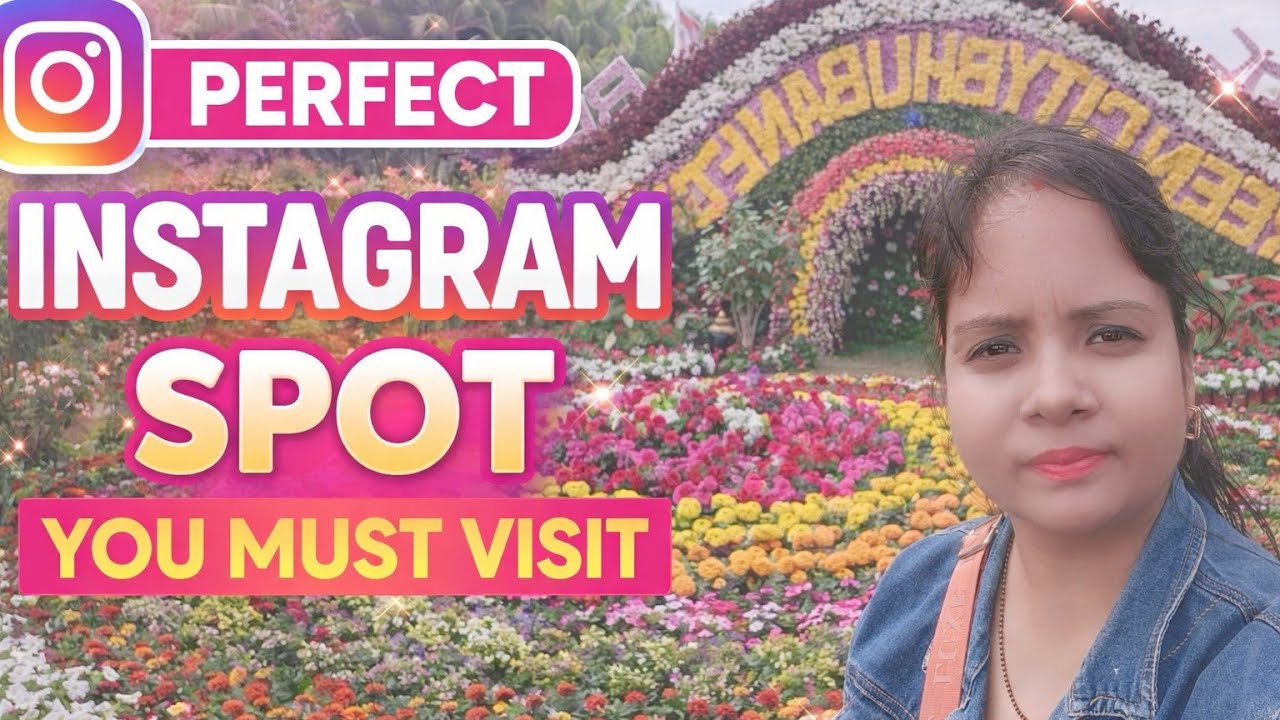 Perfect Instagram Spot You Must Visit | Floral Garden Vlog|Bhubaneswar| 2026🌹👀😍