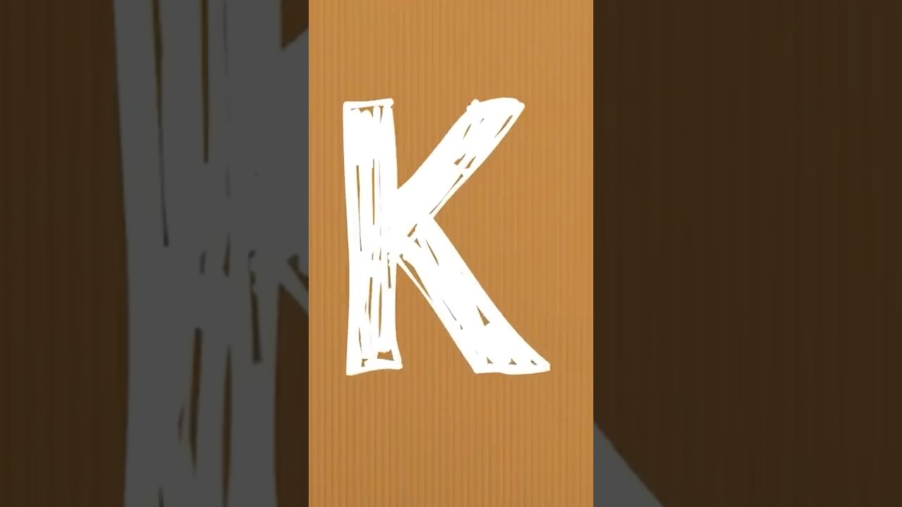Litera K &mdash; Alfabet ze zwierzętami po polsku! Abetka dla dzieci! Сzytam litery