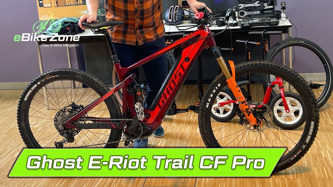 Ghost E-Riot Trail CF Pro | E-Bike Neuheiten 2022