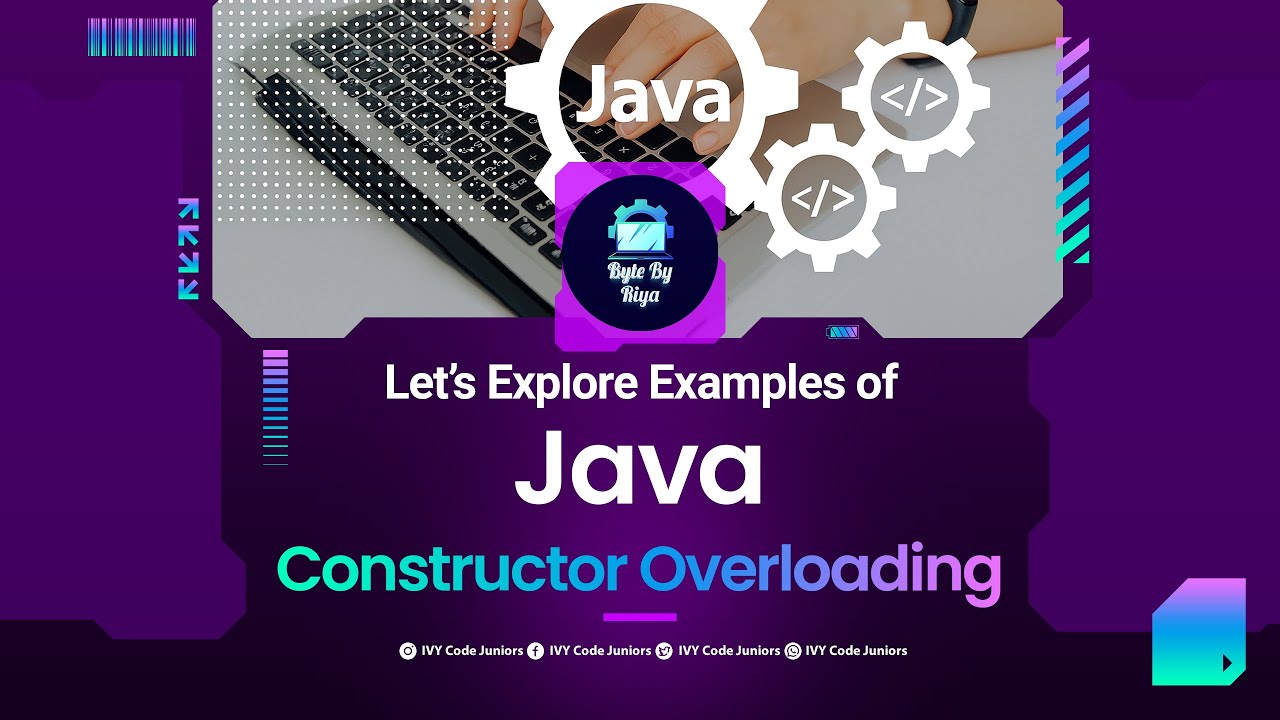 Java Constructor Overloading Example Code With Me