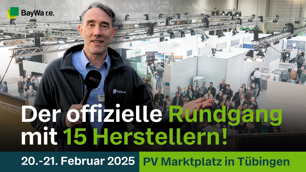 Eine kleine Intersolar? 15 Hersteller über § 14a, Solarspitzengesetz uvm. – PV Marktplatz 2025