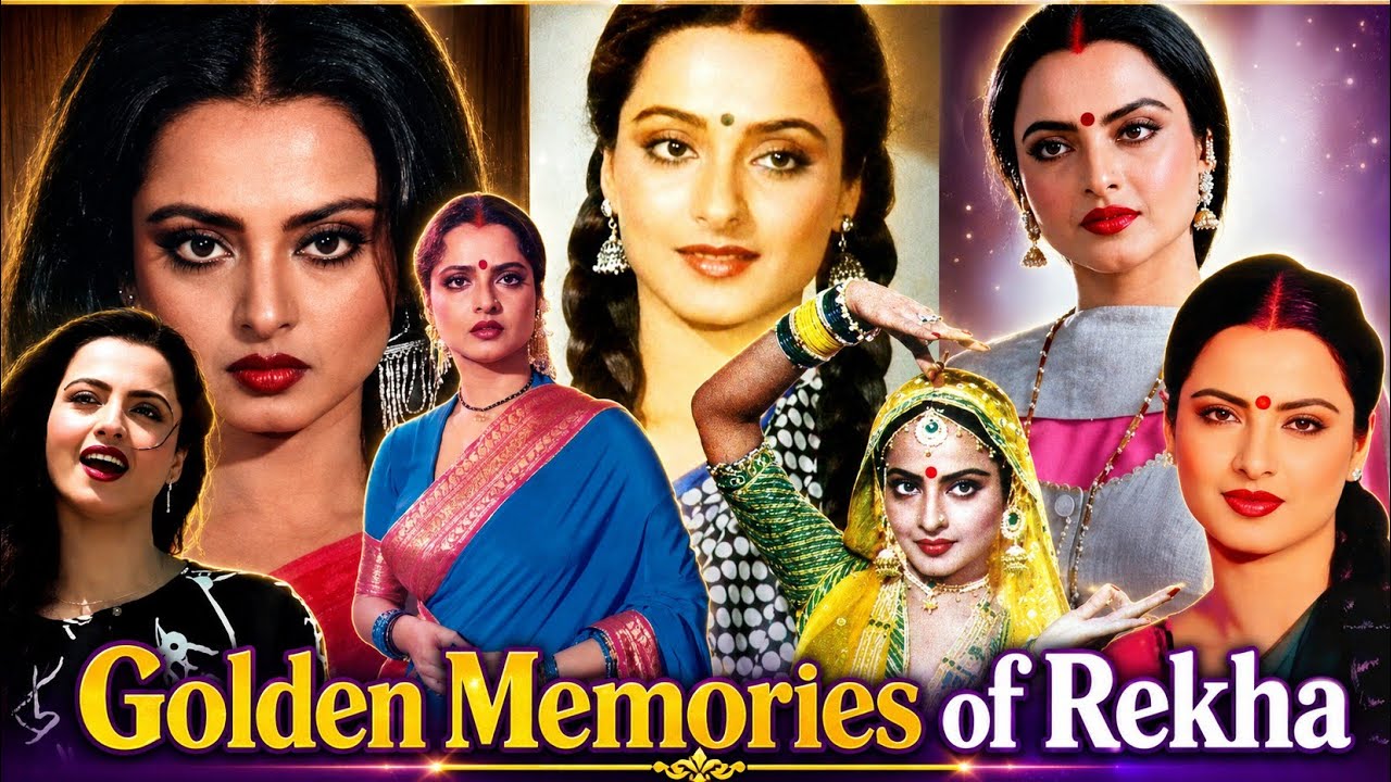 Golden Memories of Rekha | Bollywood Queen |80s Bollywood Cinema | Showbiz Door 