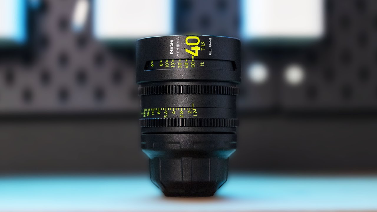 Je fais TOUT avec cet OBJECTIF ! (NiSi Athena 40mm T1.9)