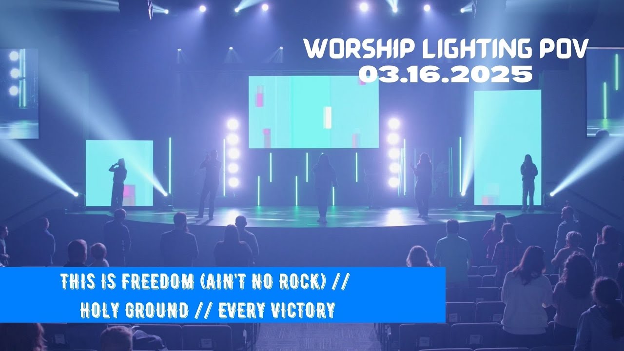 Worship Lighting POV | Elijah Dingess | 03.16.2025