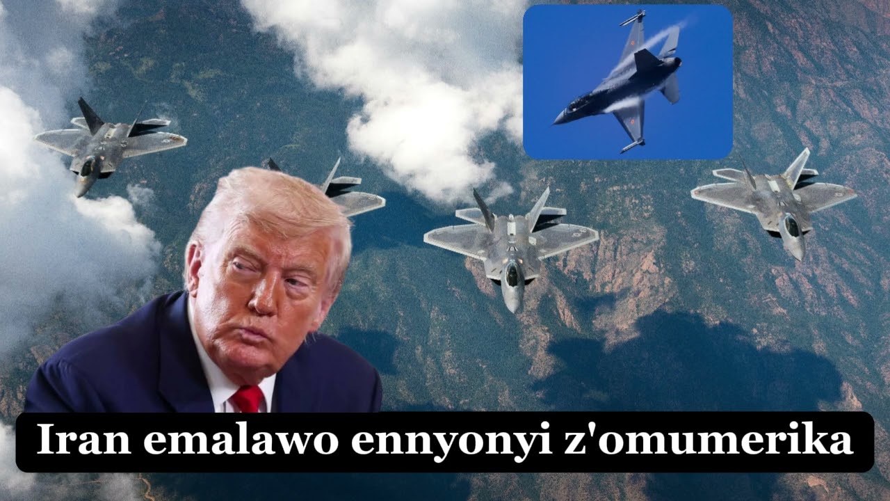 Iran emalawo ennyonyi z'omumerika! Trump ali mu kasattiro!