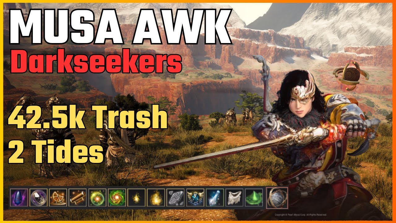 Musa Awakening PvE Grind Darkseeker Retreat l After PVE Overhaul l BDO