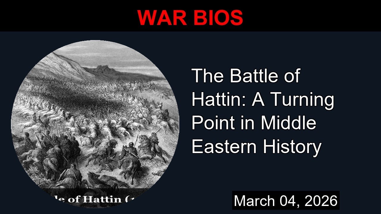 The Battle of Hattin: A Turning Point in Middle Eastern History | War Bios