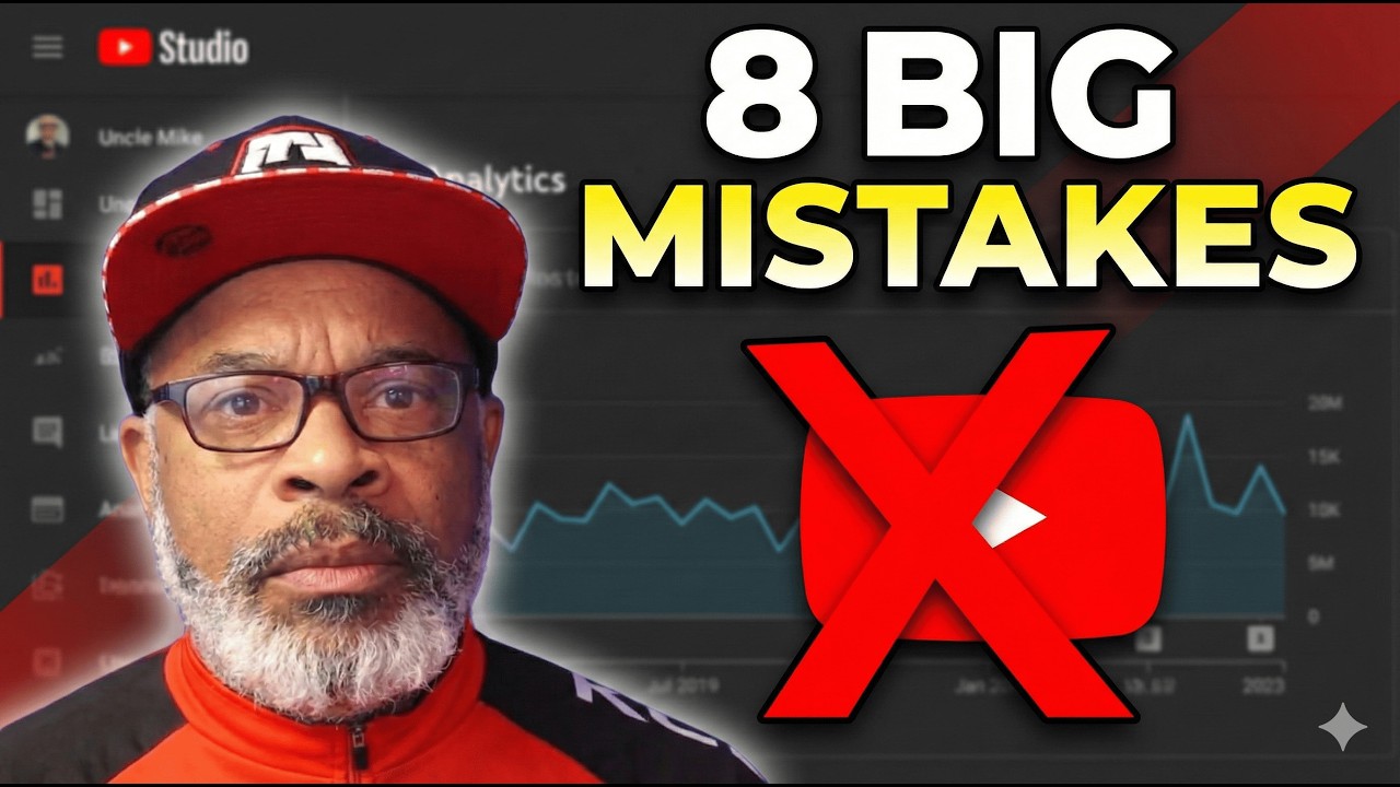8 Mistakes YouTubers Make (Most Beginners Don’t Know #1)