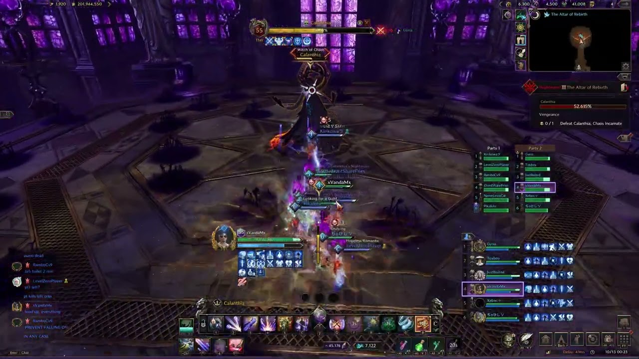 Nightmare Raid 3rd boss Calanthia (flawless) Xbow/Orb Crucifix POV | Throne and Liberty