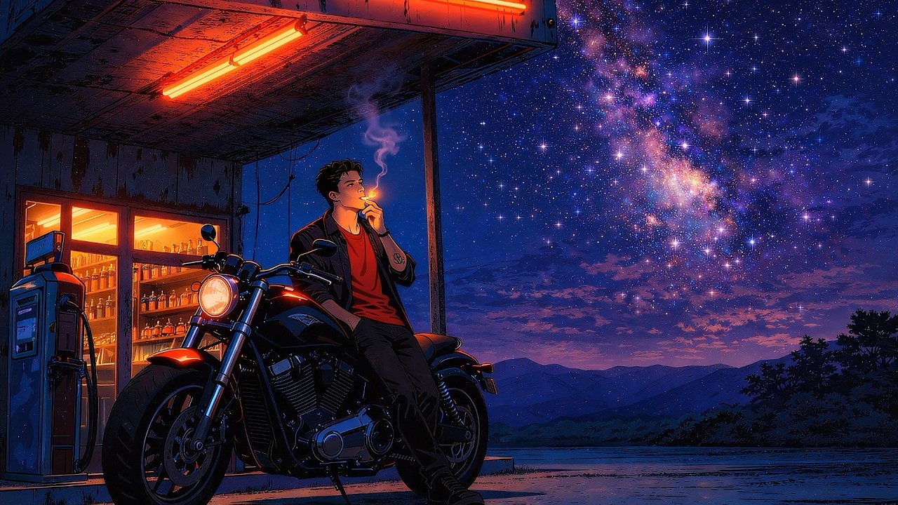 lofi night drive 🌌 slow 72 bpm hip hop to relax / cruise