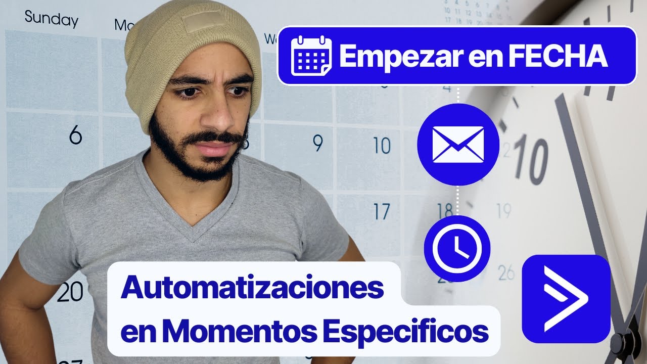 Cómo usar automatizaciones en MOMENTOS ESPECIFICOS con ActiveCampaign ⏰