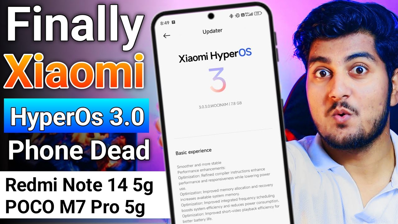 Xiaomi HyperOs 3 Bootloop Phone Dead issue Fixed