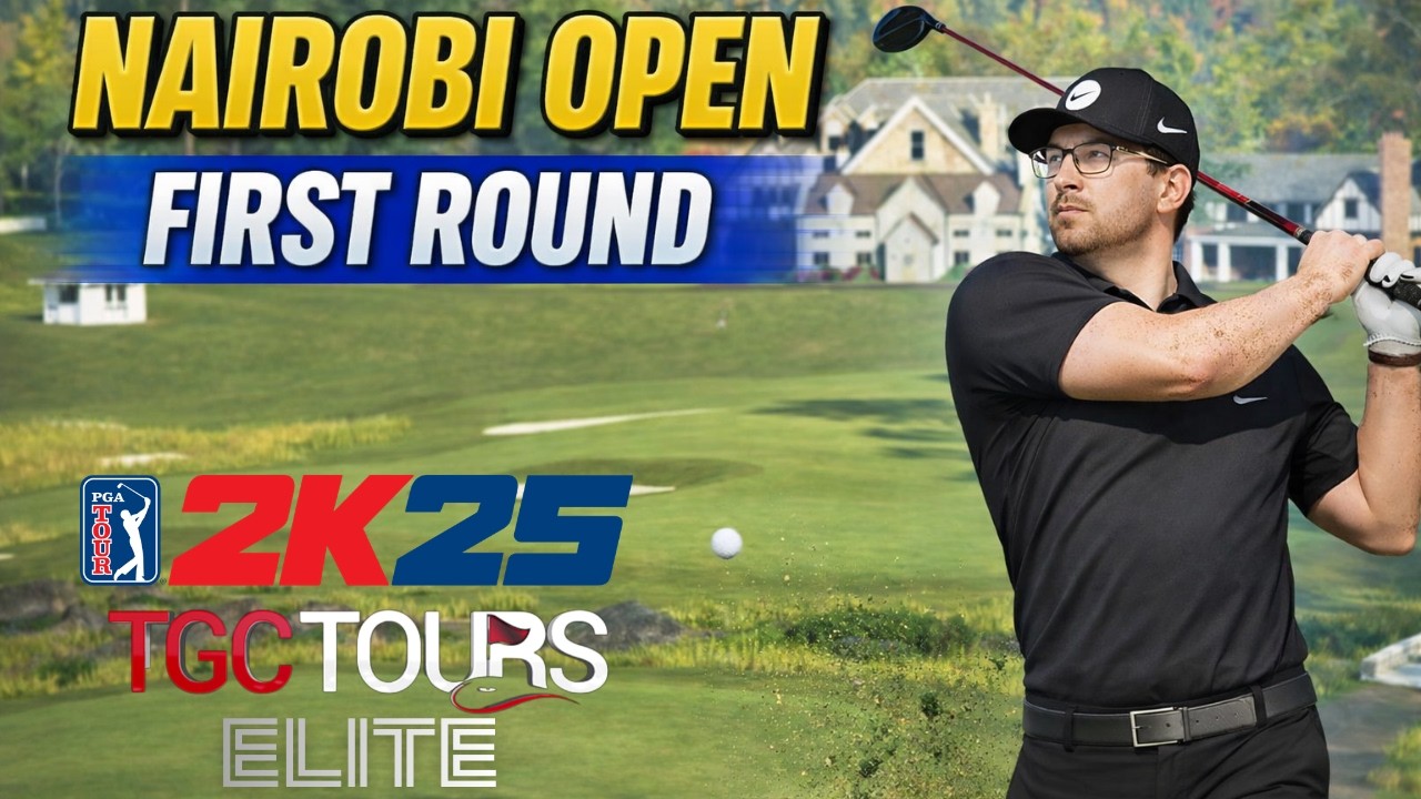 PGA Tour 2K25: Nairobi Open at Sheboygan Shores Club - Week 24 | TGC Tour Elite Round 1