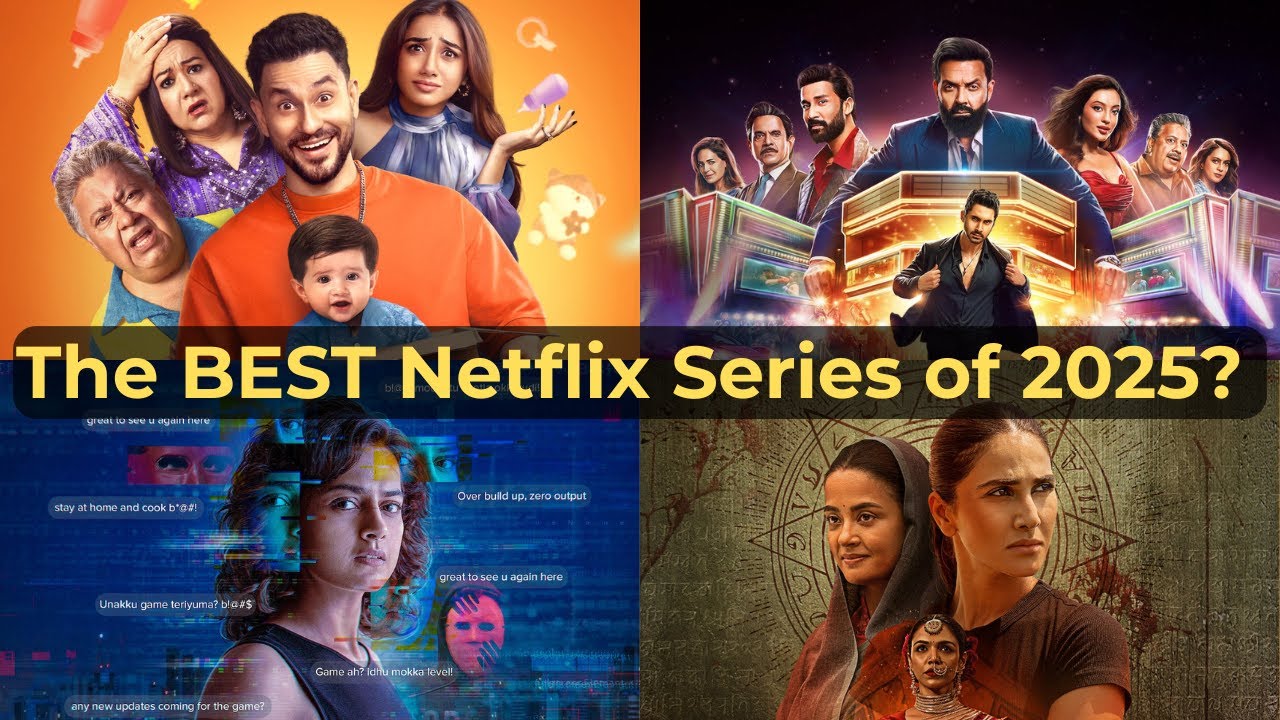 Топ-5 оригинальных индийских сериалов Netflix 2025 года | Триллеры, драмы и мрачные детективы, ко...
