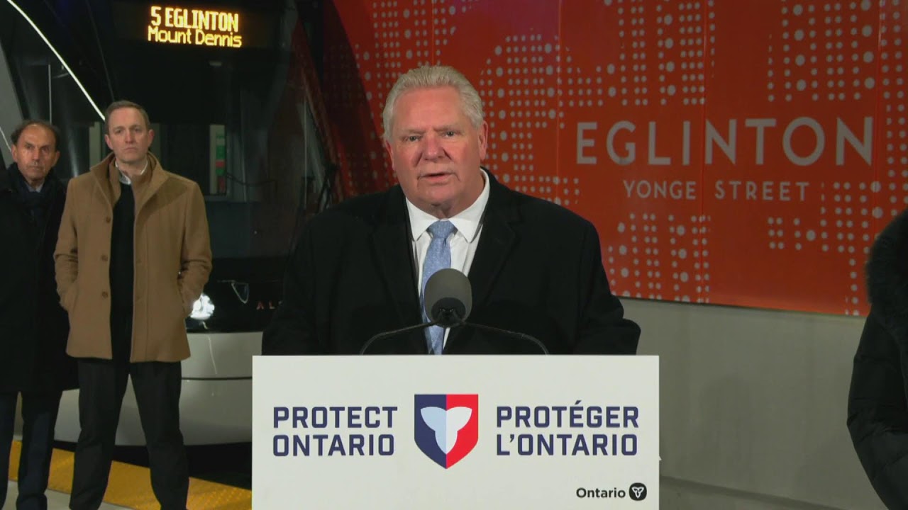 Le premier ministre Ford tient une conférence de presse | le 6 février