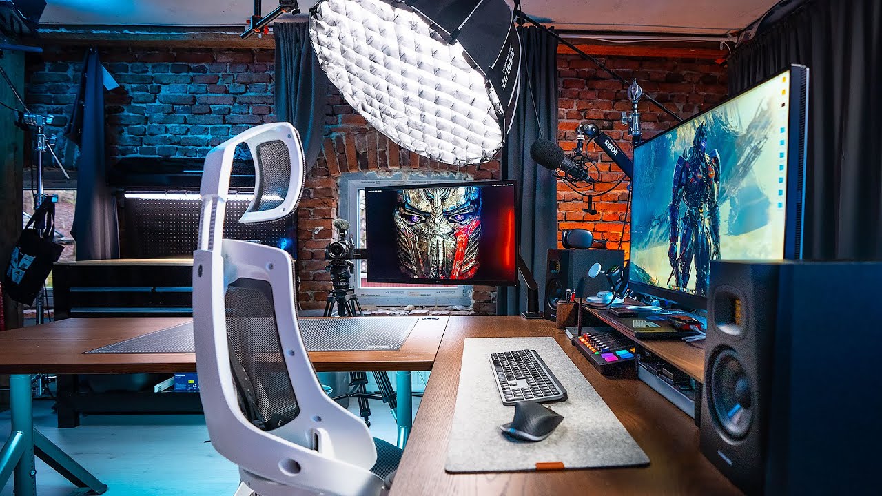 Desk Setup Tour 2022 | My Ultra Modern Studio Setup