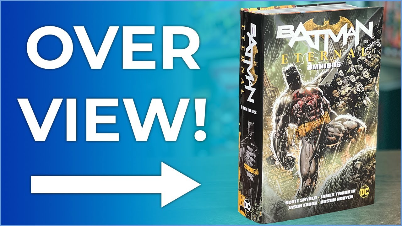 Batman Eternal Omnibus New Printing Overview | Comparison