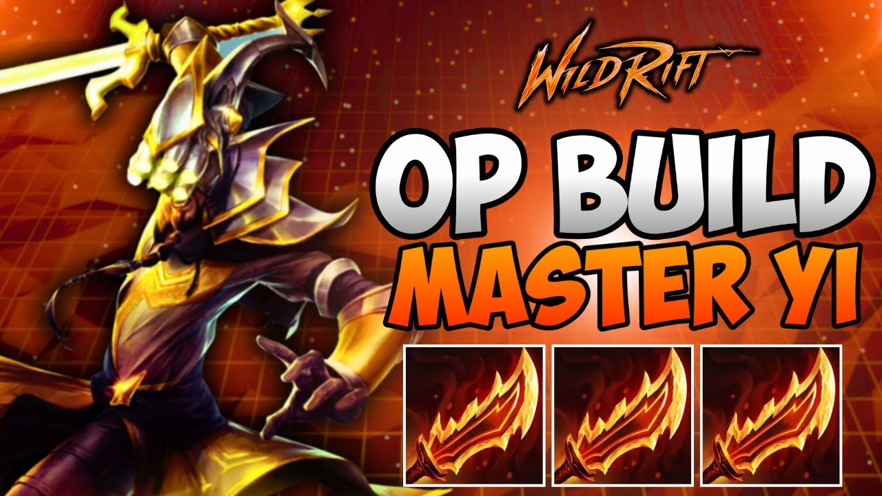 Wild Rift: MASTER YI IS SO BROKEN IN THE NEW SEASON
