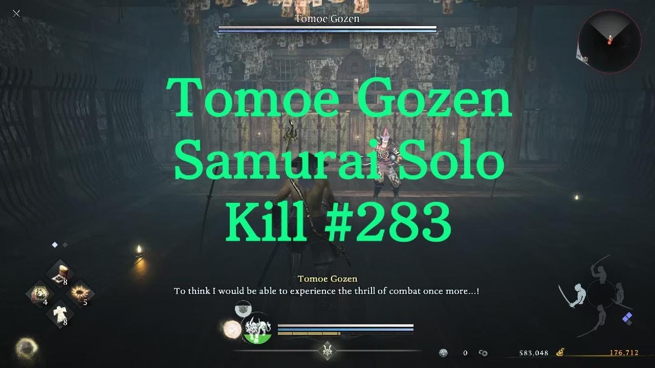 Nioh 3 Tomoe Gozen Samurai Solo
