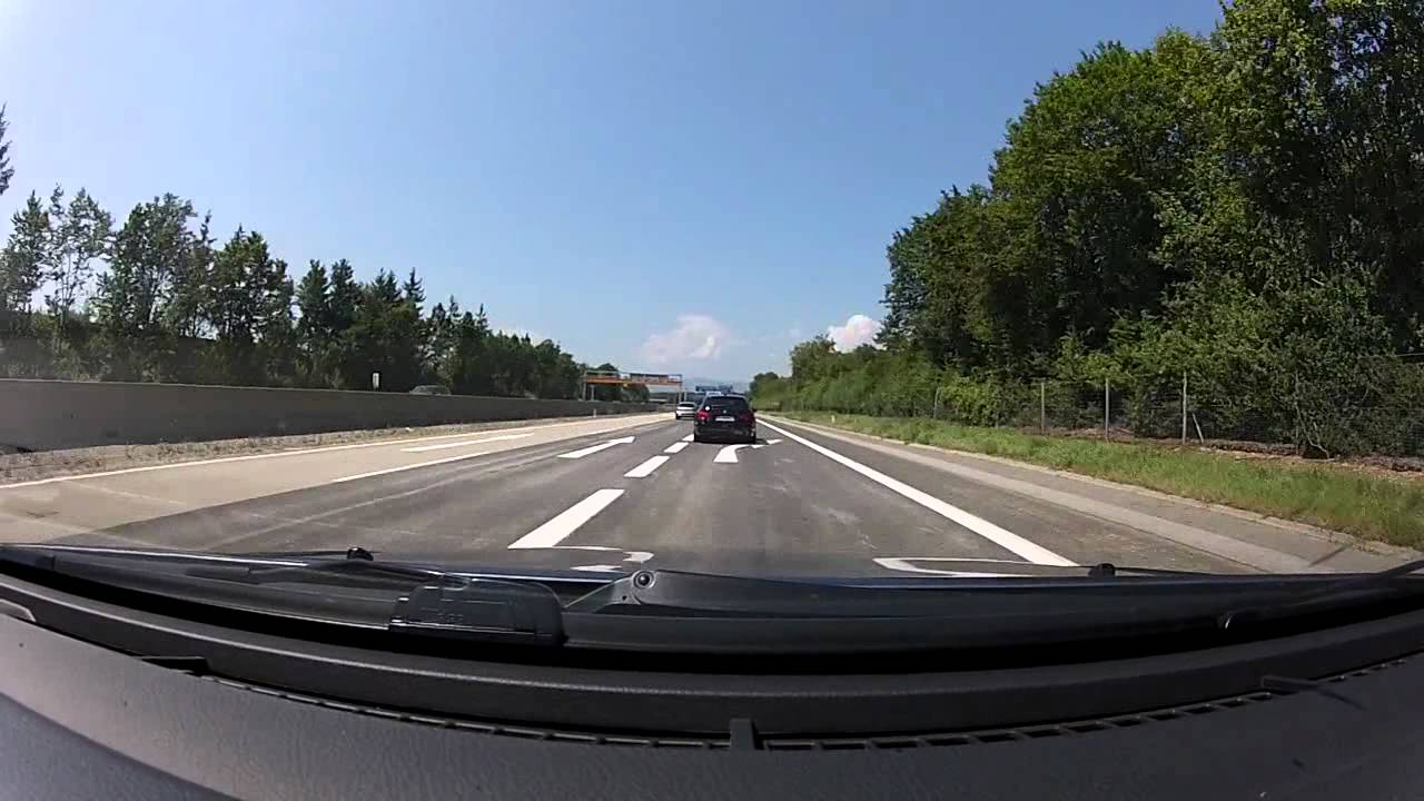 Very Long Time Lapse - Poland - Croatia - 1200 km - GoPro Hero2 - No Sound - 10 times faster