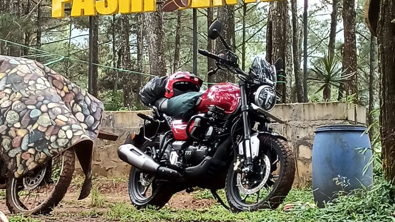 TVS RONIN 225 buat Touring Bandung - Ciamis