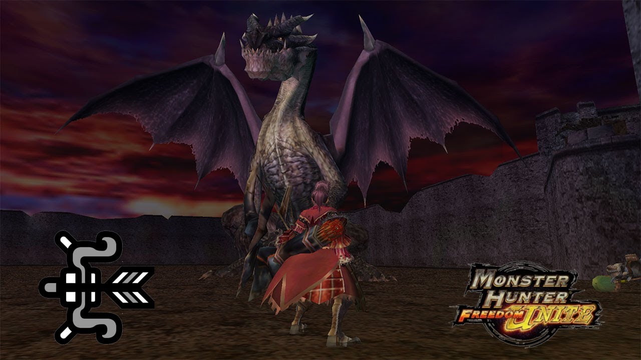 Monster Hunter Freedom Unite (PSP) - Fatalis (G Rank)