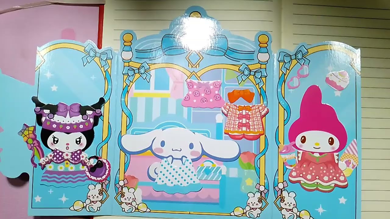 Dress up Cinnamoroll, Kuromi, Melody #asmr 