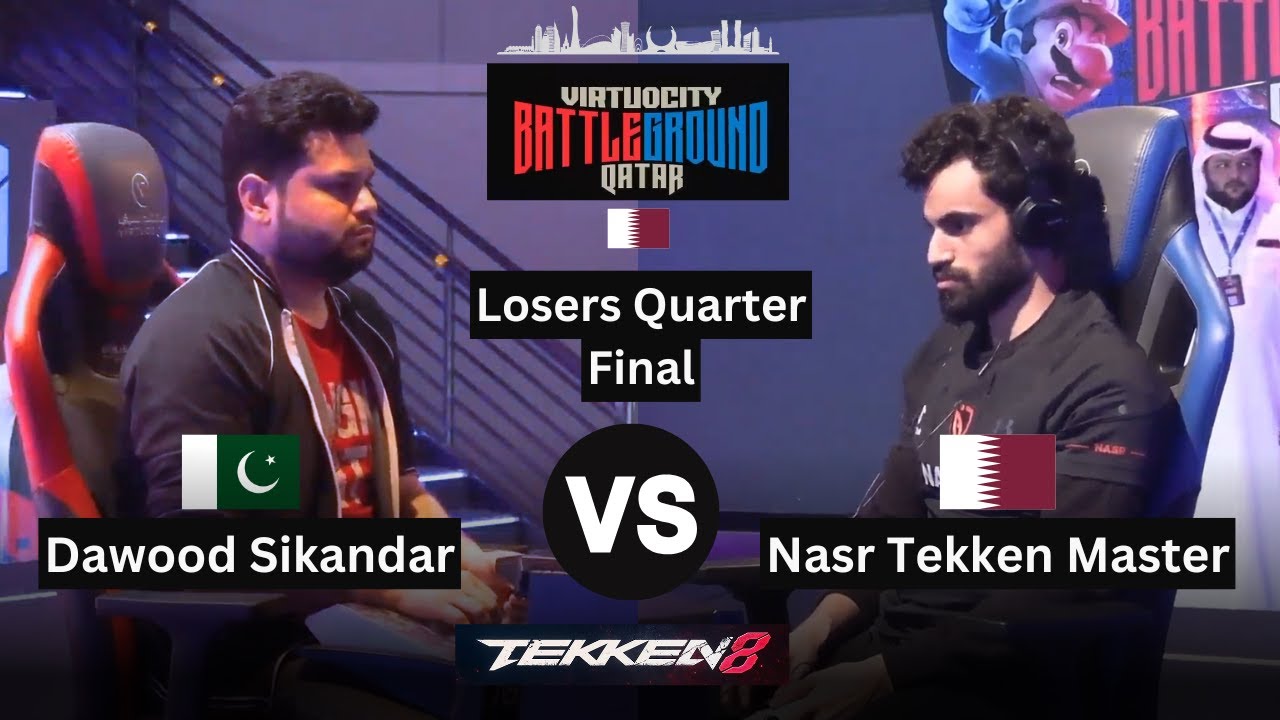 C9 Dawood Sikander (Alisa) VS Nasr Tekken Master (Clive) | VIRTUOCITY BATTLEGROUND Qatar Top-6