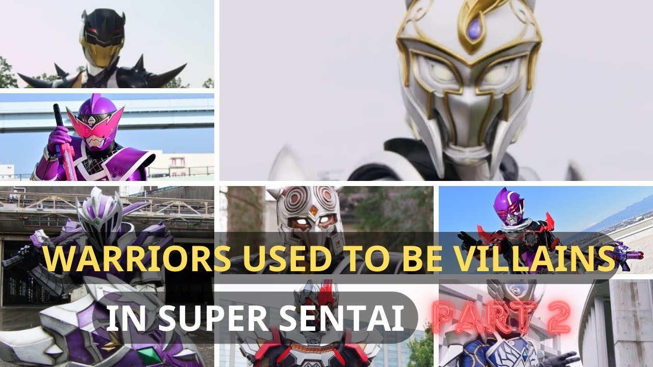 Warriors Used To Be Villains In Super Sentai (Part 2)