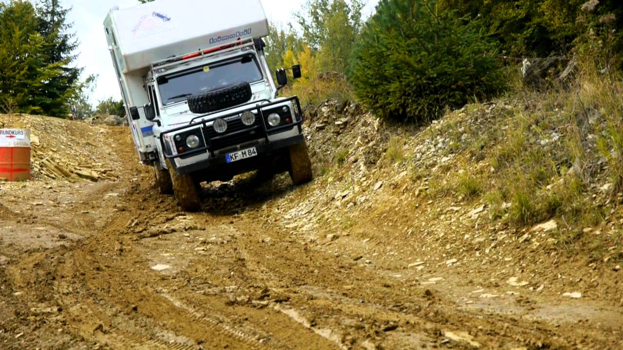 4x4 camper bimobil Offroad Training