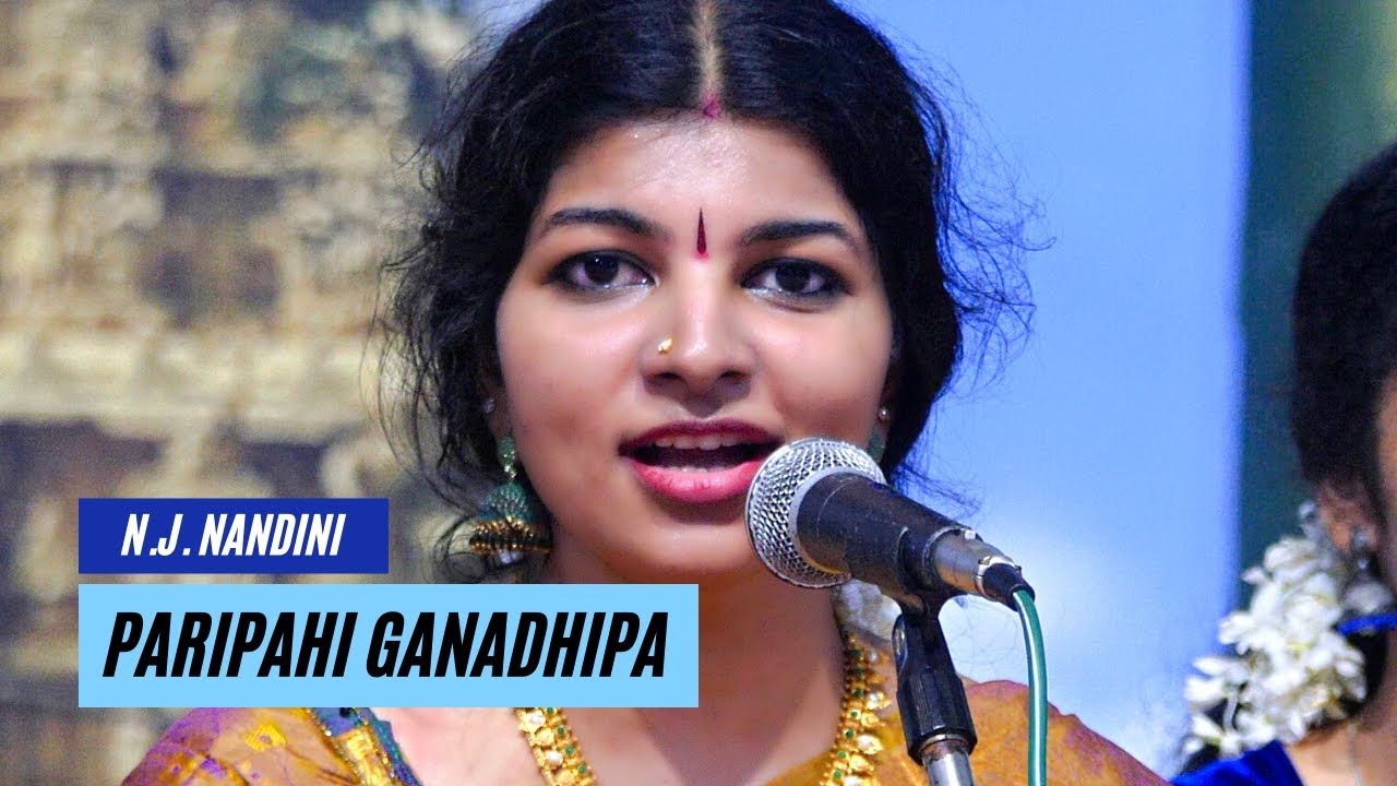 Paripahi Ganadhipa | NJ Nandini | Saveri | Swathi Thirunal | Carnatic Vocal Concert