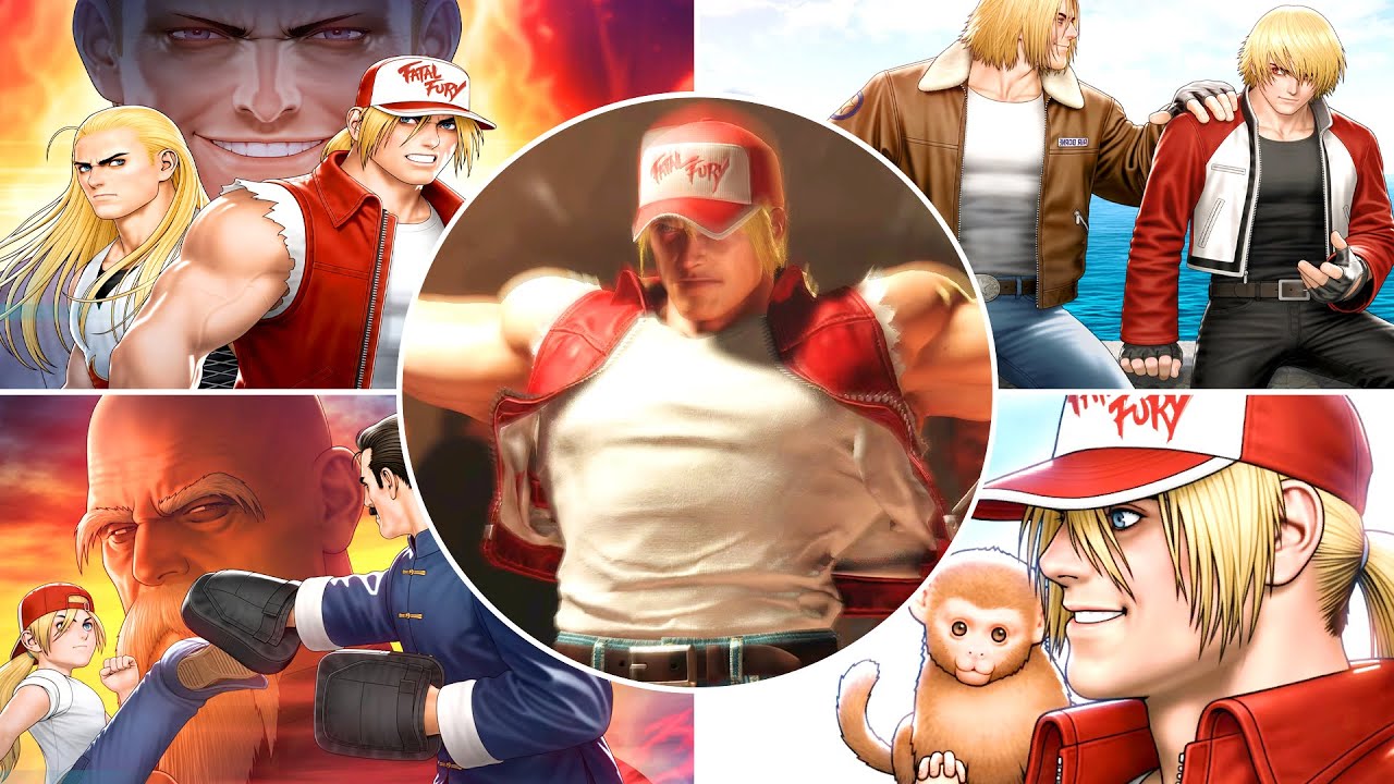 STREET FIGHTER 6 World Tour - All Terry Cutscenes, Dialogues & Arts (Max LVL + Bond)