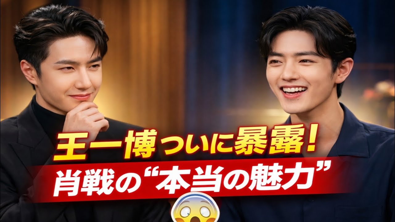 王一博がついに明かした！肖戦の“本当に好きなところ”…ファン大興奮！
