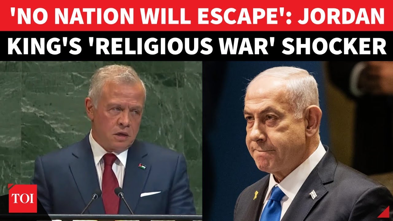 Jordanian King's SCARY Warning To World; 'Fire In Palestine Won't Spare...' | U.S. Ally Rips Israel