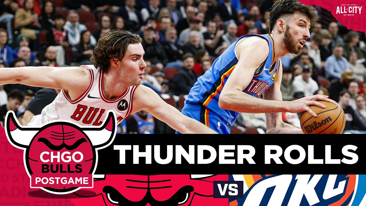 BULLS POSTGAME: Josh Giddey & Matas Buzelis Both Injured in Loss to OKC | CHGO Bulls Podcast
