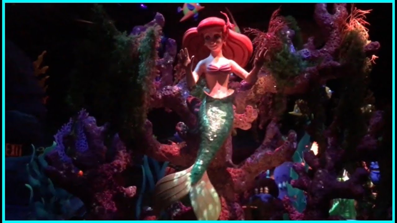 Little Mermaid Ariel's Undersea  ride Walt Disney World | Bajo del Mar La SIRENITA Disney Orlando