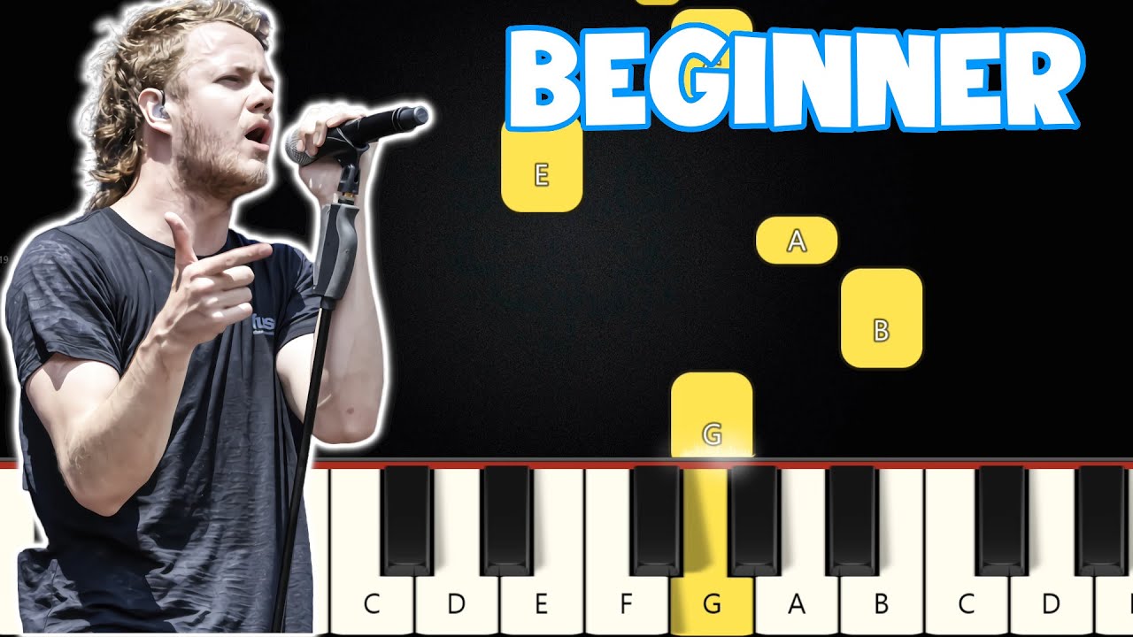 Demons - Imagine Dragons | Beginner Piano Tutorial | Easy Piano