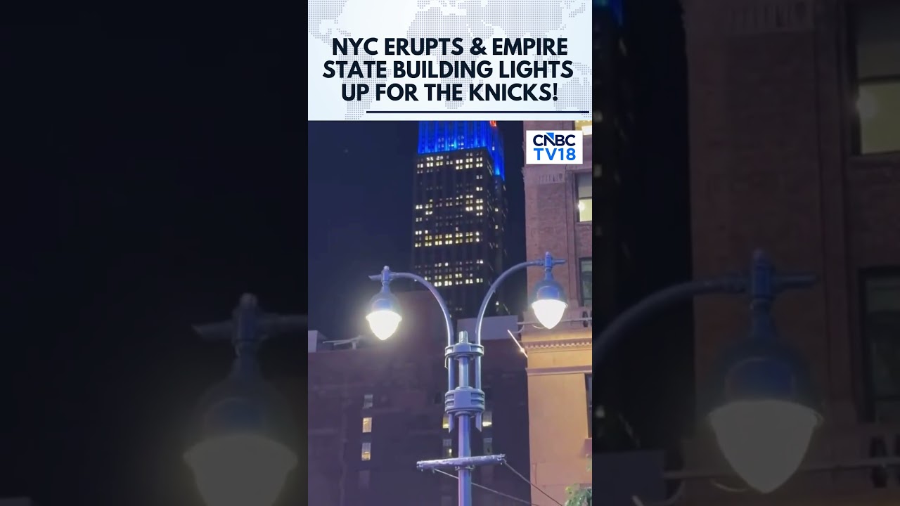 New York Knicks Fans Flood NYC Streets After Game 1 Win Over San Antonio Spurs | NBA Finals