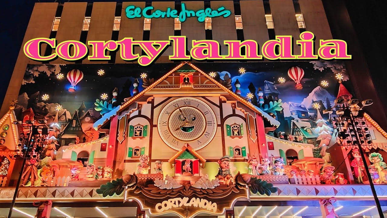 CORTYLANDIA 2024 / 2025 " La Ciudad Del Tiempo " ESTRENO - INAGURACIÓN . Navidad en Madrid , España