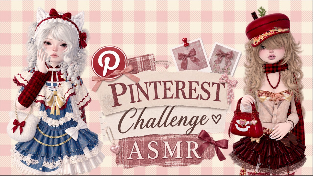 RECREATING *PINTEREST* OUTFITS?! ( ASMR )&sdot;˚₊‧ ୨୧ ‧₊˚ &sdot; - Dress To Impress