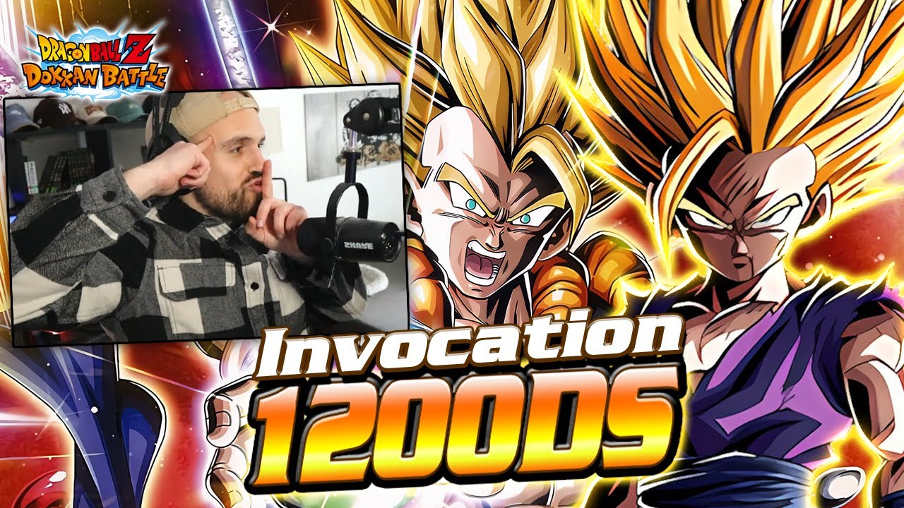 Je DONNE TOUT pour GOHAN & GOGETA LR ! Invocation 1200 DS sur Dokkan Battle