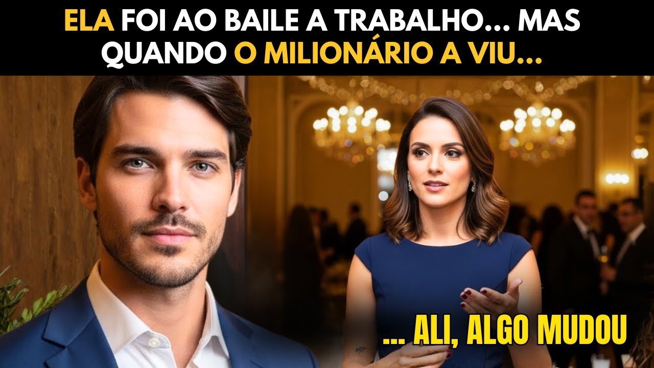 ELA FOI AO BAILE A TRABALHO... MAS QUANDO O MILION&Aacute;RIO A VIU...